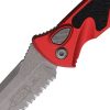 Microtech Auto Socom Elite Buttonlock - Red Apocalyptic M390MK