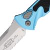 Microtech Auto Socom Elite Buttonlock - Turquoise Stonewash M390MK