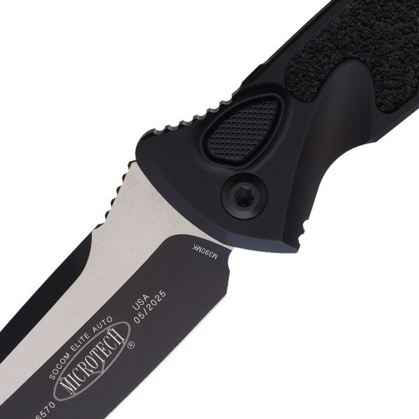 Microtech Auto Socom Elite M390MK Tanto Black