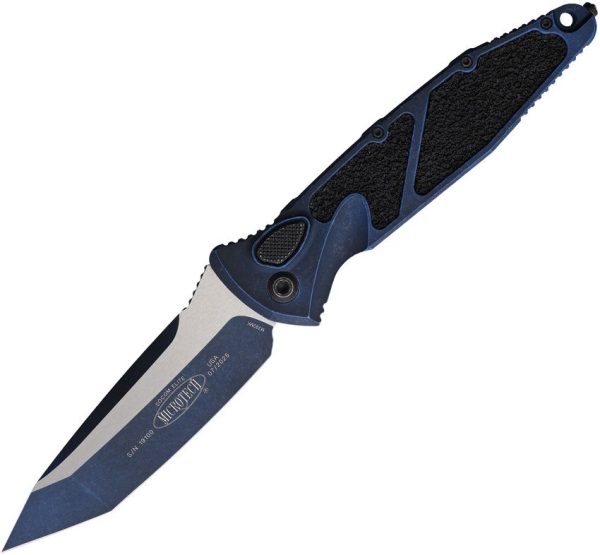 Microtech Auto Socom Elite Tanto Weathered Blue