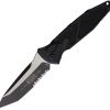 Microtech Auto Socom Elite M390MK Serrated Black