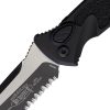 Microtech Auto Socom Elite M390MK Serrated Black