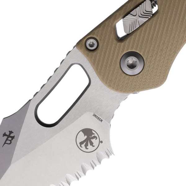 Microtech Stitch S/E Ram Lok Tan G10 M390MK