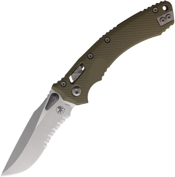Microtech Amphibian S/E 137RL Ram-Lok OD Green G10