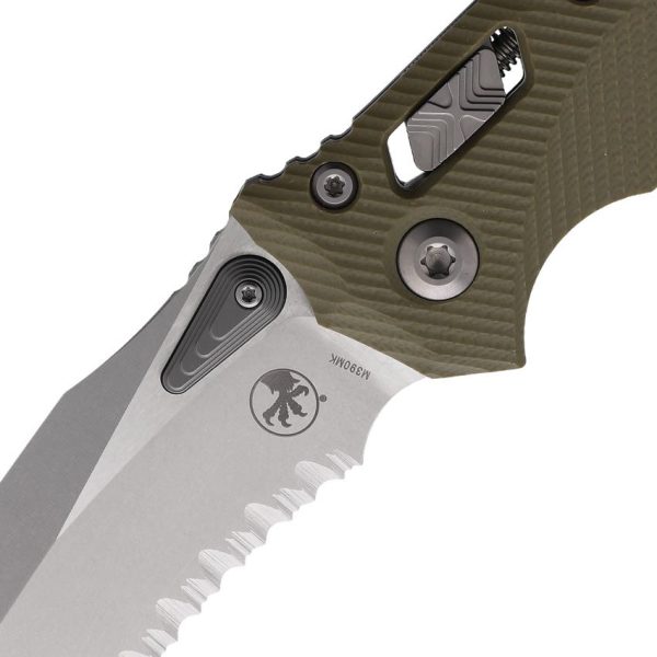 Microtech Amphibian S/E 137RL Ram-Lok OD Green G10