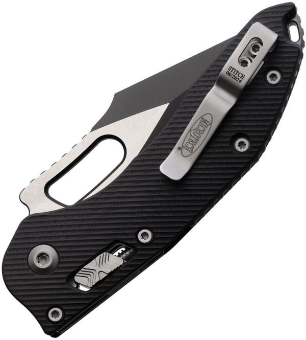 Microtech Stitch S/E 169RL Ram-Lok Black Serrated