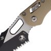 Microtech Stitch 169RL S/E Ram-Lok Tan PS