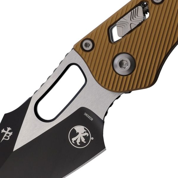 Microtech Stitch 169RL Ram-Lok Tan G10
