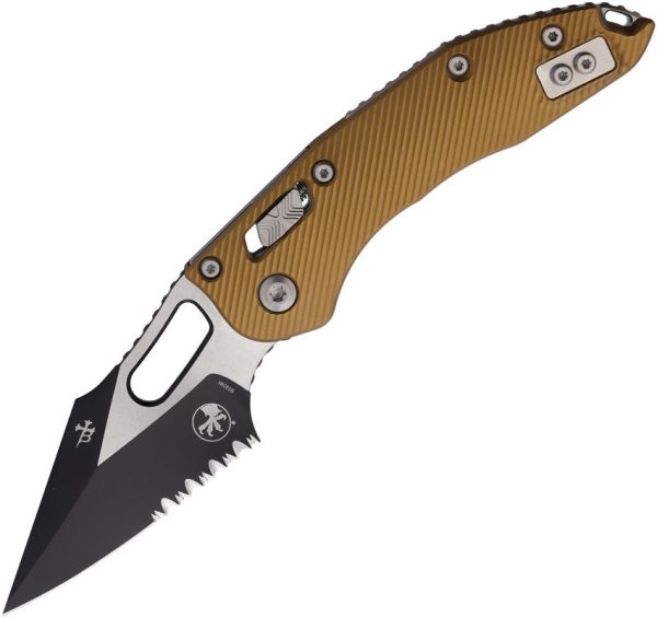 Microtech Stitch 169RL Ram-Lok Tan Aluminum