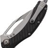 Microtech Matrix Framelock PS CF Partially Serrated