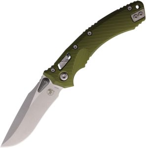 Microtech Amphibian S/E Ram-Lok Stonewash M390MK