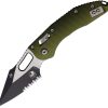 Microtech Stitch S/E Ram Lok PS Partially Serrated