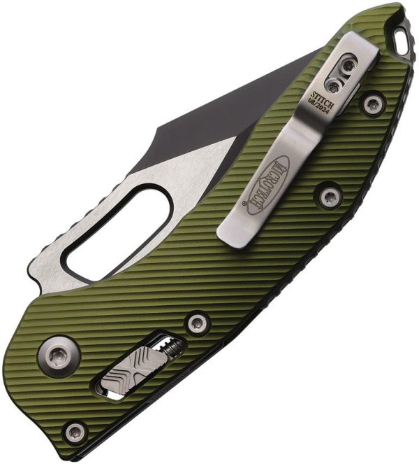 Microtech Stitch S/E Ram Lok PS Partially Serrated