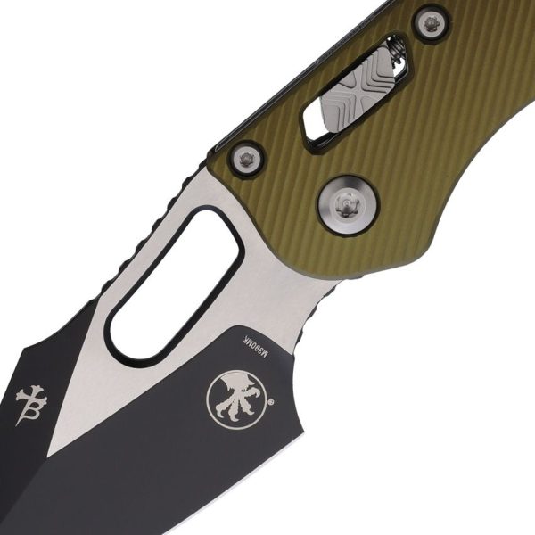 Microtech Stitch 169RL Ram Lok Automatic - OD Aluminum