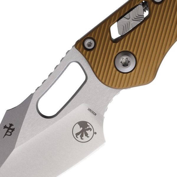Microtech Stitch 169RL Ram Lok Automatic - Tan Stonewash