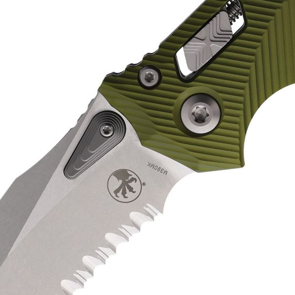 Microtech Amphibian 137RL Ram-Lok Automatic - OD Stonewash