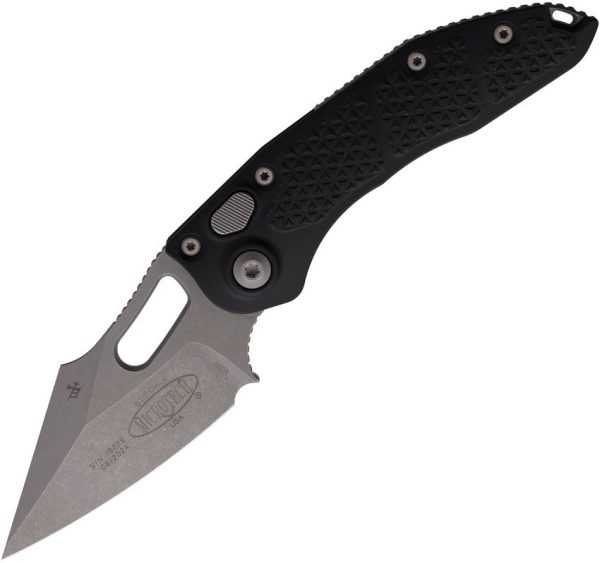 Microtech Auto Stitch Button Lock - Apocalyptic