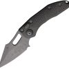 Microtech Auto Stitch Button Lock - Gray Apocalyptic