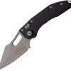 Microtech Auto Stitch Apocalyptic Partially Serrated
