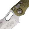 Microtech Auto Stitch Button Lock OD Bohler M390