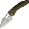 Microtech Auto Stitch S/E Button Lock Stonewash OD