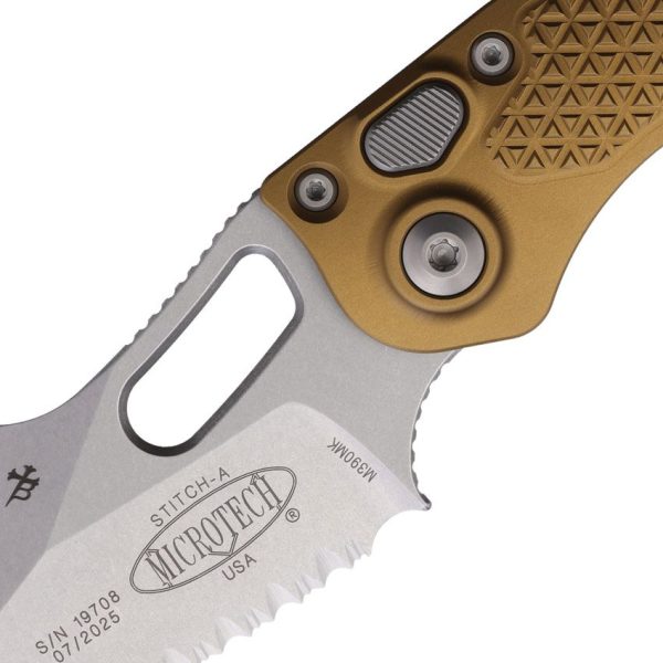MCT16912TA_add_01.jpg Microtech Auto Stitch S/E Button Lock Stonewash Tan