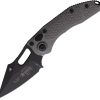 Microtech Automatic Stitch Button Lock Folding Knife 3.75" Gray