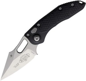 MCT1694.jpg Microtech Auto Stitch S/E Button Lock - Satin Black