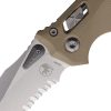 Microtech Amphibian S/E Ram-Lok - Tan Frag M390MK