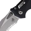Microtech Amphibian S/E Ram-Lok Black G10 Folding Knife