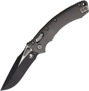 Microtech Amphibian S/E Ram-Lok Gray Fluted Aluminum