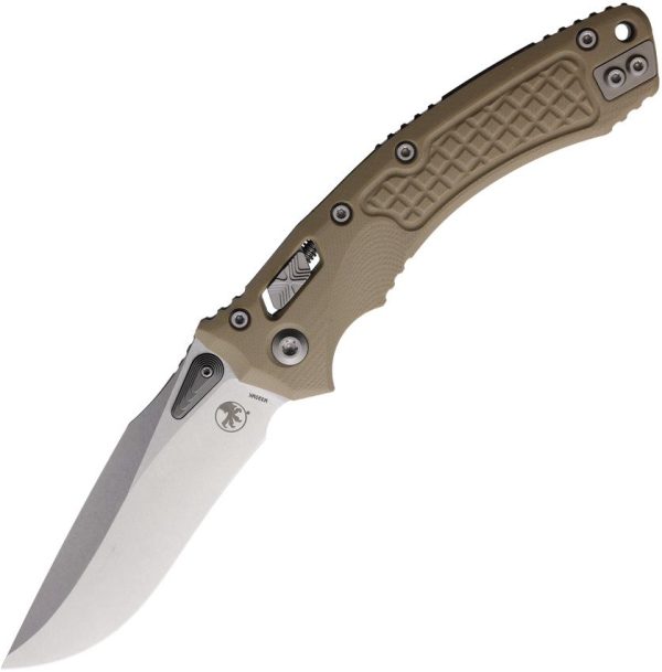 Microtech Amphibian S/E Ram-Lok Tan G10 Folding Knife