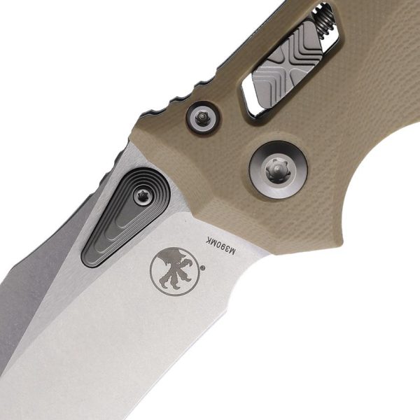 Microtech Amphibian S/E Ram-Lok Tan G10 Folding Knife