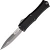 Microtech Auto Hera II Mini OTF Apocalyptic Black Aluminum