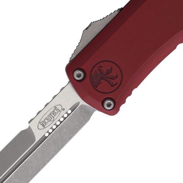 Microtech Auto Hera II Mini OTF Apocalyptic Merlot Handle