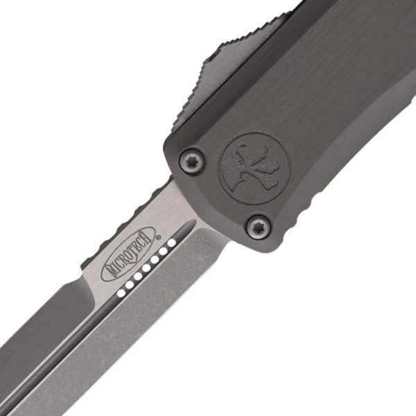 Microtech Auto Hera II Mini OTF Apocalyptic Gray Aluminum