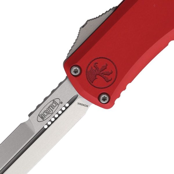 Microtech Auto Hera II OTF Mini Red Automatic Knife 3in Blade