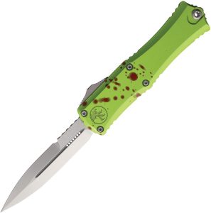 Microtech Hera II OTF Mini Double Edge - Zombie Tech