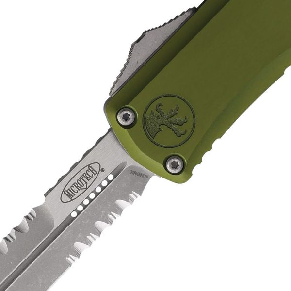 Microtech Hera II OTF Auto - OD Green Serrated