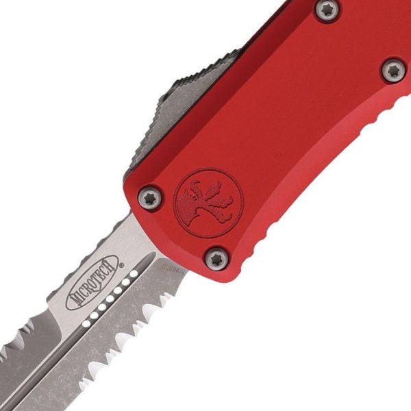 Microtech Auto Hera II Mini OTF Red Apocalyptic