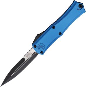 Microtech Auto Hera II Mini Bayonet Blue M390MK