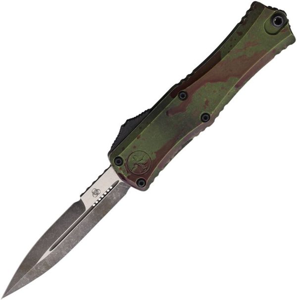 Microtech Hera II Mini Double Edge OTF Outbreak