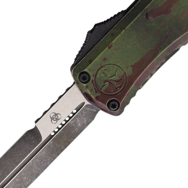 Microtech Hera II Mini Double Edge OTF Outbreak