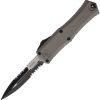 Microtech Auto Hera II Mini OTF - Gray Serrated