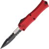 Microtech Auto Hera II Mini OTF - Red M390MK Serrated