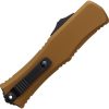Microtech Auto Hera II Mini OTF - Tan M390MK Serrated