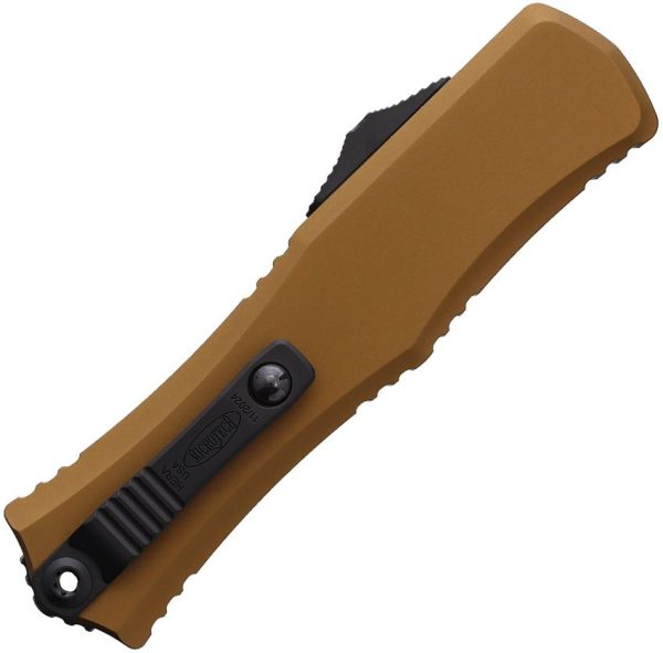 Microtech Auto Hera II Mini OTF - Tan M390MK Serrated