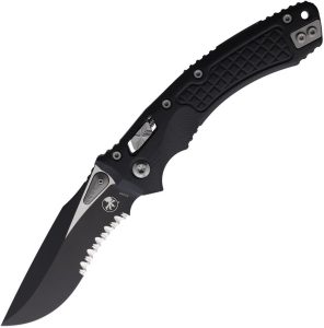 Microtech Amphibian S/E Ram-Lok Folding Knife - Black G10