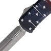 Microtech Auto Hera II OTF Dagger - American Flag Handle