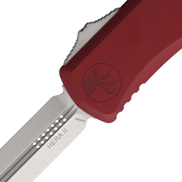 Microtech Auto Hera II OTF Double Edge - Merlot
